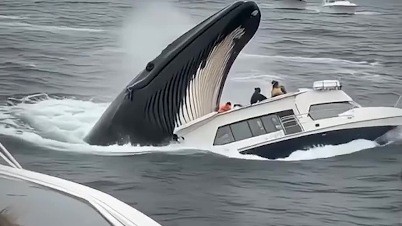 IMPACTANTE: Inteligencia artificial - Una ballena devora un Barco