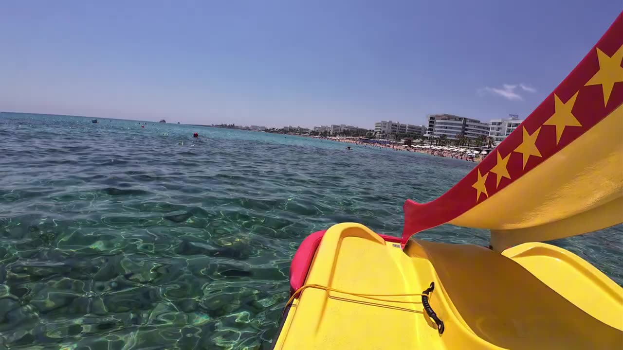 Protaras Beach Watersport Centre - Pedalo Hire - June 2024