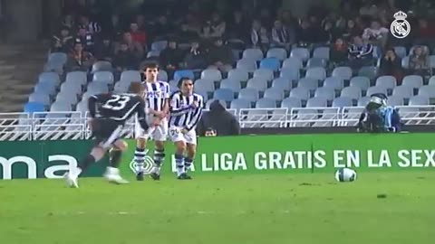 David Beckham - real madrid goals