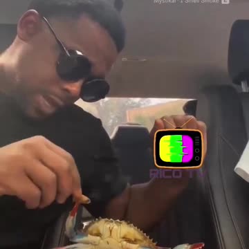 Smoking with Mr Krabs