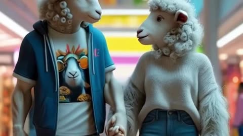 Sheep Modern Life 🐑♥️