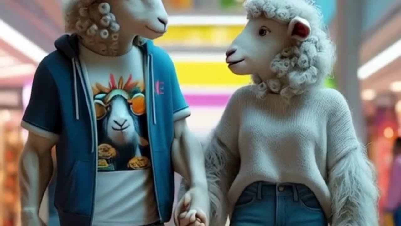 Sheep Modern Life 🐑♥️