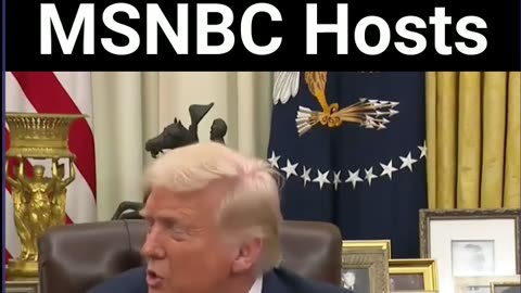 Trump Calls Out MSNBC Hosts