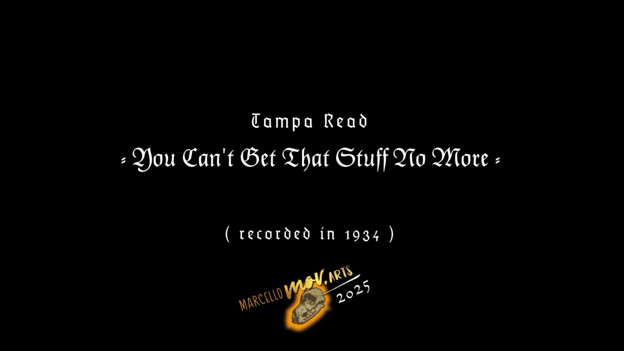 Matusalem - You Can't Get That Stuff No More