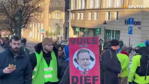 BELGIUM SHUTS DOWN AS 100,000 PROTEST €3B CUTS TO SOCIAL BENEFITS