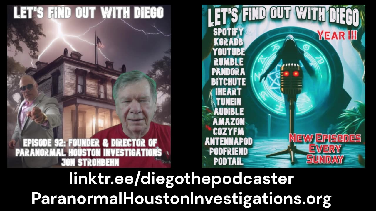 Episode 92: Jon Strohbehn "Paranormal Houston Investigations"