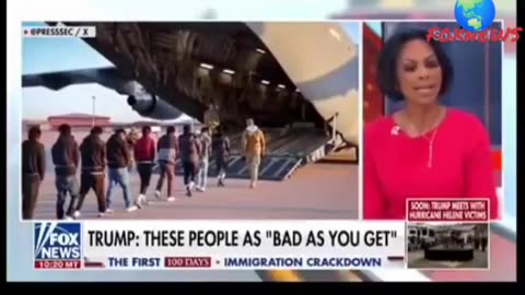 Harris Faulkner FoxNews: "Friday 1,24,2025." Up to 80,000 missing migrant children located.