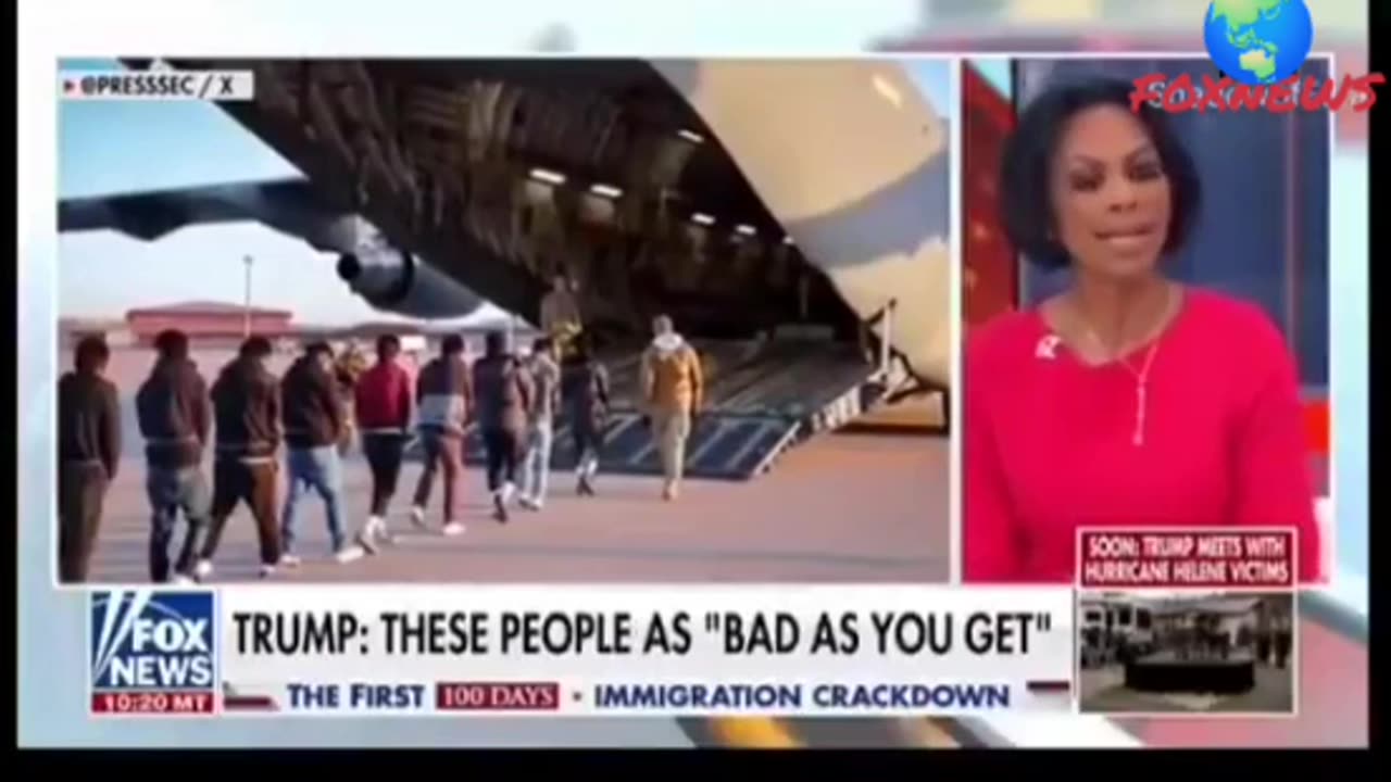 Harris Faulkner FoxNews: "Friday 1,24,2025." Up to 80,000 missing migrant children located.