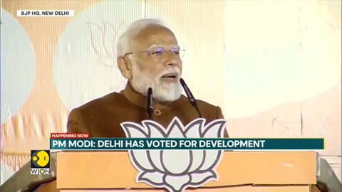 Delhi Election Results _ Delhi Has Voted For Development Says PM Modi _ World Ne