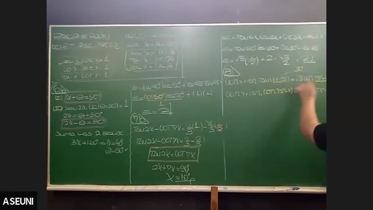 ASEUNI ANUAL 2021 | Semana 05 | Trigonometría