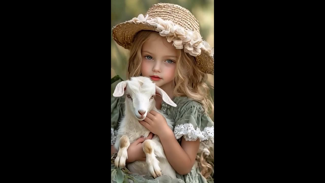 Heartwarming Bond: Child with a Cute Animal | Adorable Moments