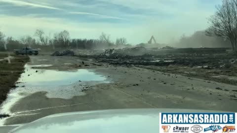 WATCH: Old Arkansas School Finally Collapses During Demolition