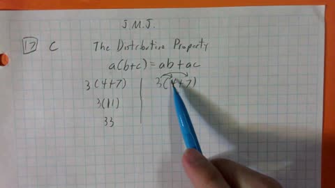 Saxon Algebra 1 Lesson 17 C
