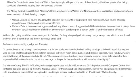 LGBTQ COUPLE CAUGHT ABUSING ADOPTED SONS AND GET 100 YEARS IN PRIISON