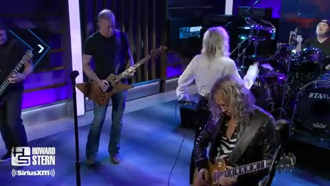 Miley Cyrus and Metallica “Nothing Else Matters” Live on the Stern Show