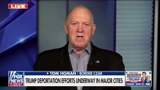 'NO SAFE HAVEN': Tom Homan warns illegal migrant gang members have nowhere to run