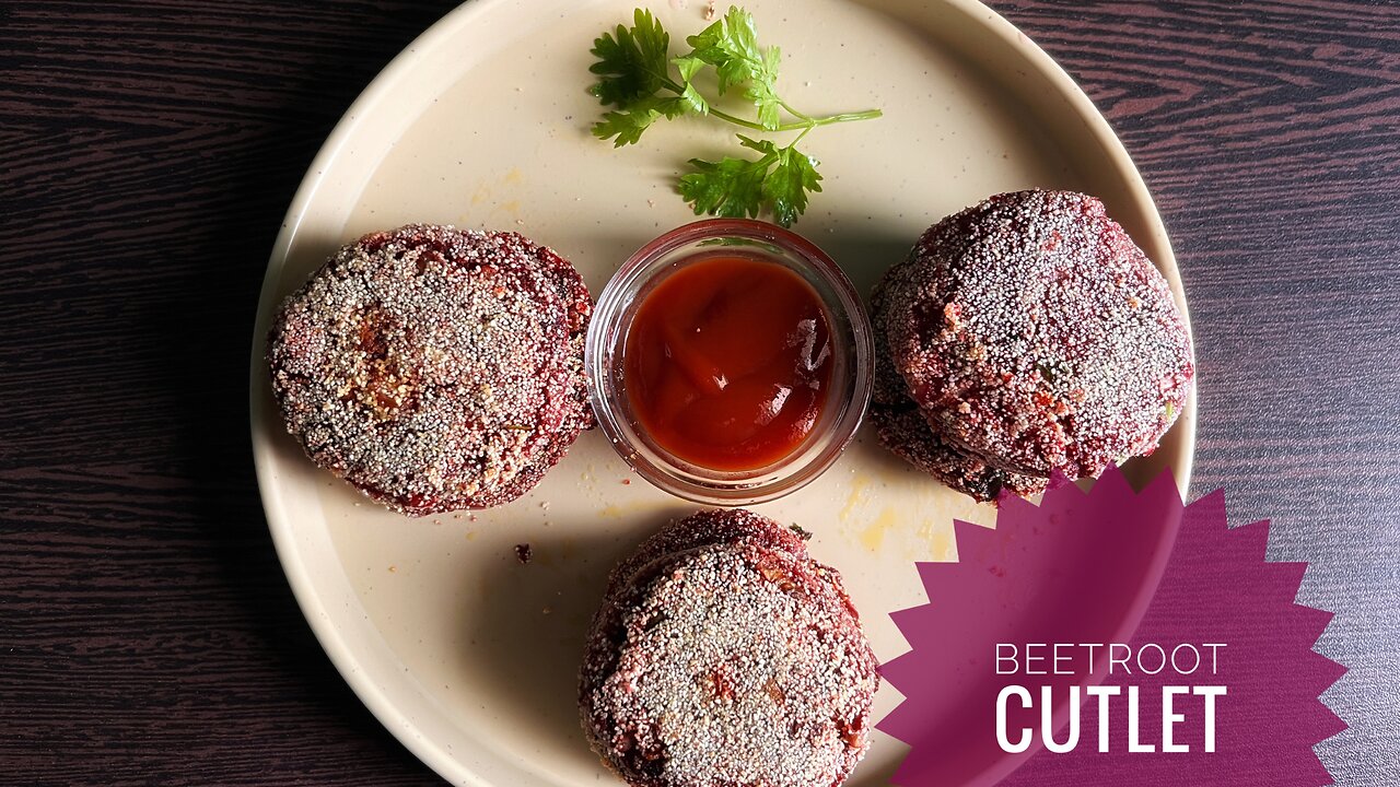 Beetroot Recipe | Beetroot Cutlet | Beetroot Tikki | Beet Patties