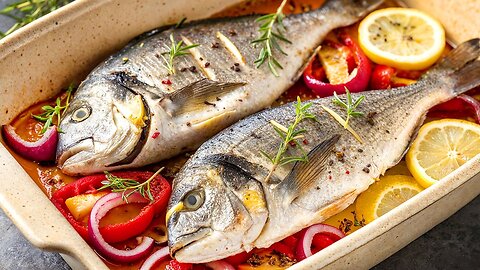 Recipe - fish (Dorado) in the oven, extremely tasty and healthy