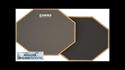 Evans RealFeel Drum Practice Pad Drum Pad Drummer Practice Review