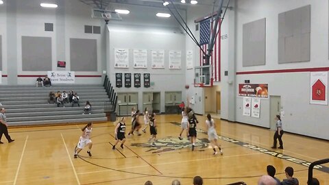 My daughter Allison with a nice rebound and put back for two points