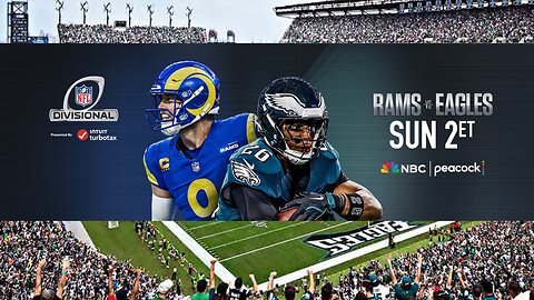 Rams @ Eagles LIVE DIVISIONAL ROUND REACTION & COMMENTARY #nfl #rams #eagles #divsionalround