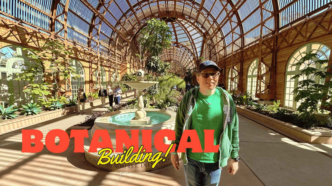 Explore the HIDDEN GEM of San Diego Botanical Building! (BACK OPEN)