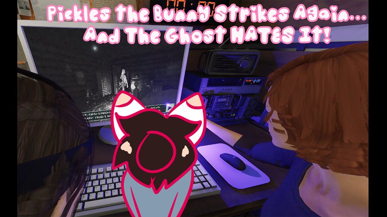 Pickles the Bunny Strikes Again... And the Ghost HATES It!