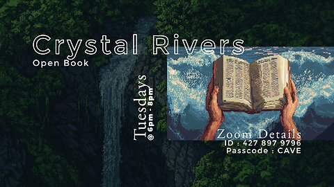 Crystal Rivers | Open Book | Jan 14, 2025