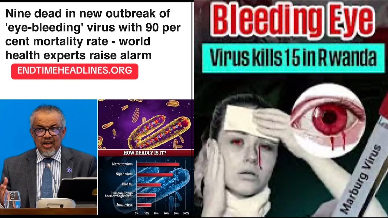 Pestilences in divers places: ‘Eye-bleeding’ pestilence 🦠 🩸 👁️ #plague #pestilence #quarantine