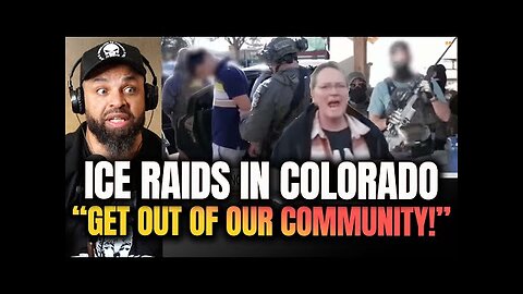 Woke Protestors Protest as ICE Arrest 200 members of Venezuelan gang Tren de Aragua in Colorado