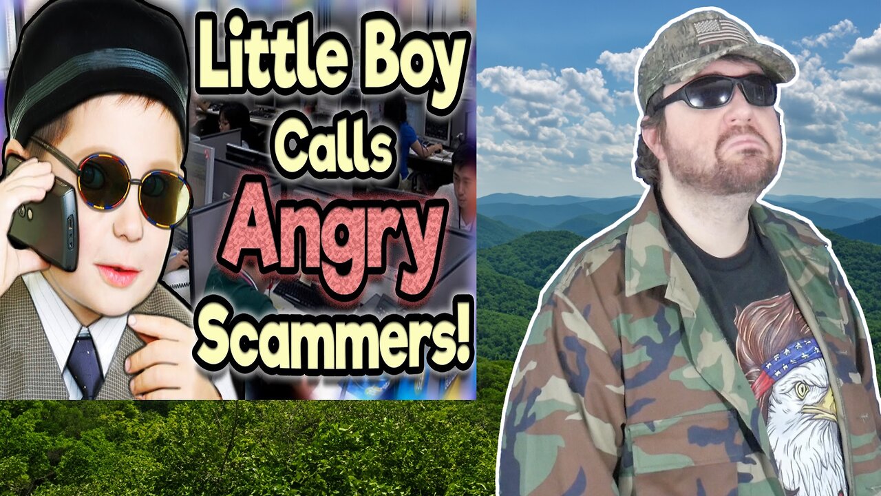 Little Boy Calls Angry Scammers! (Fake Microsoft Tech Support) - #5 (JBTV) - Reaction! (BBT)