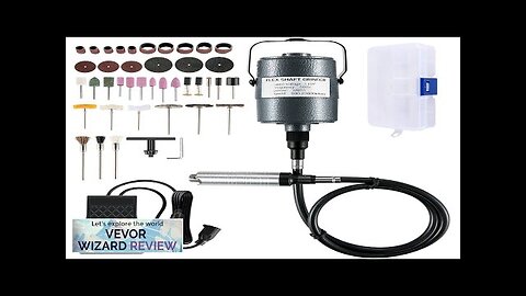 VEVOR Flex Shaft Grinder 380W Rotary Tool 500-23000RPM Rotary Carver with 1/4" Review