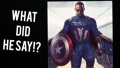 You won't believe what Anthony Mackie said about Captain America!!!