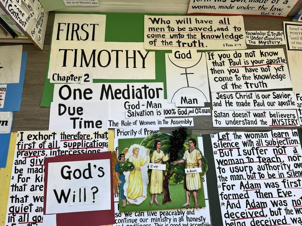 1 Timothy Chapter 2 - Marianne Manley