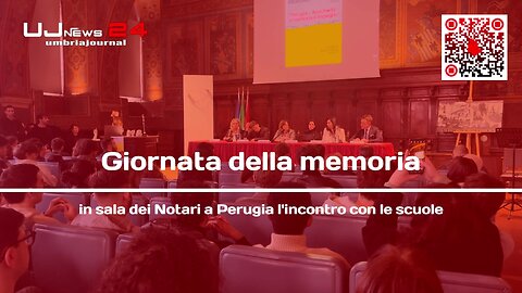 Giornata della memoria in sala dei Notari a Perugia l'incontro con le scuole