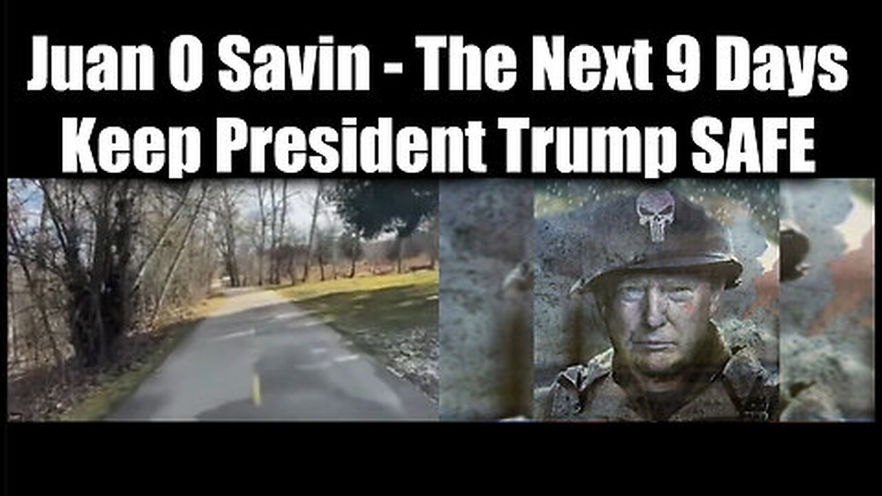 Juan O Savin & Nino- The Next 9 Days - Keep President Trump Safe