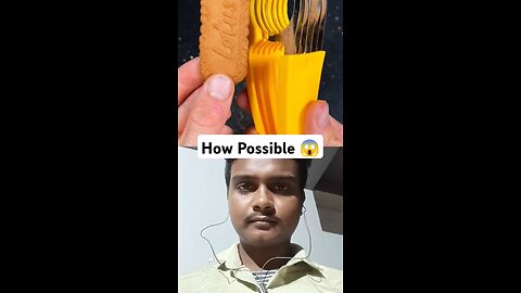 Who will win? Banana slicer vs Cookie 🍪 With Suman Reaction 😳