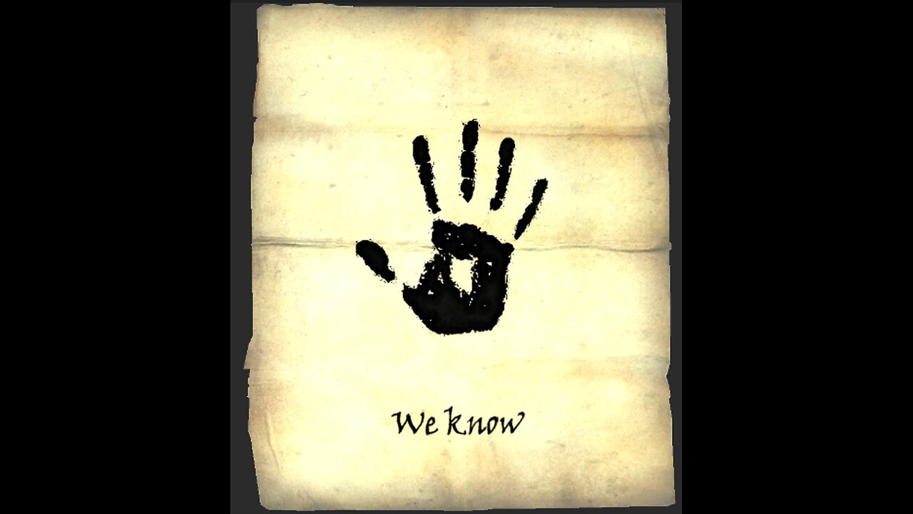 We Know.........