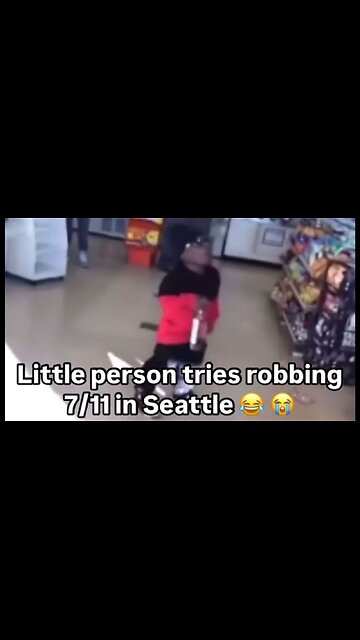 Angry Oompa Loompa Destroys A 7-Eleven In Seattle