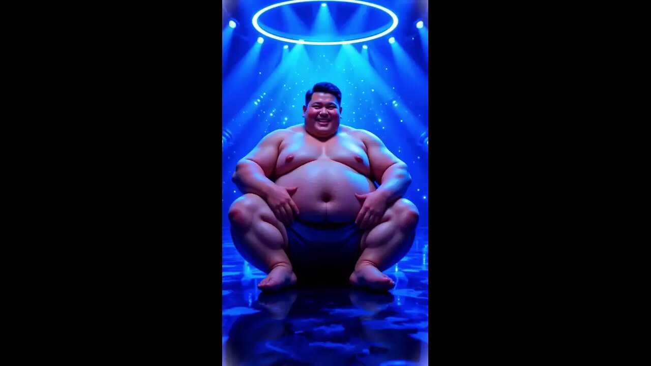 He terrified the audience with his transformation..