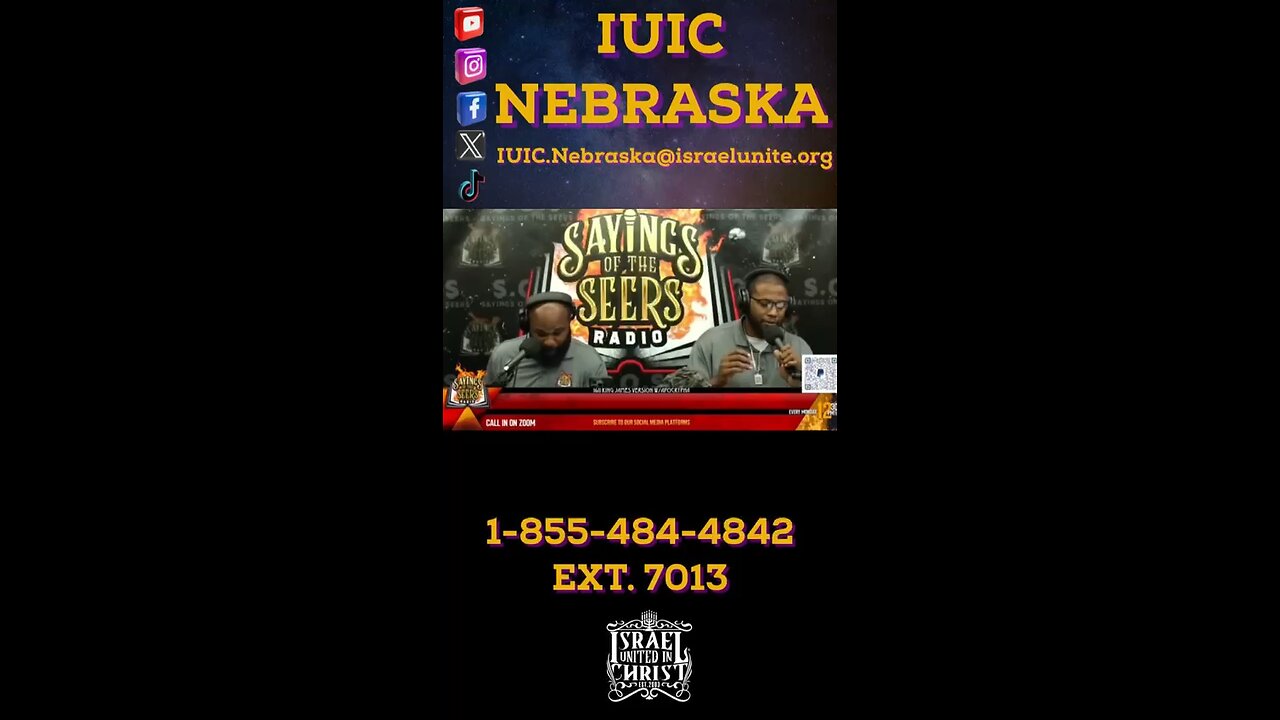 #IUIC #israelunitedinchrist #nathanyel7 #IUICNE #nebraska #Slavery #Prophecy #BHM365 #Blackhistory