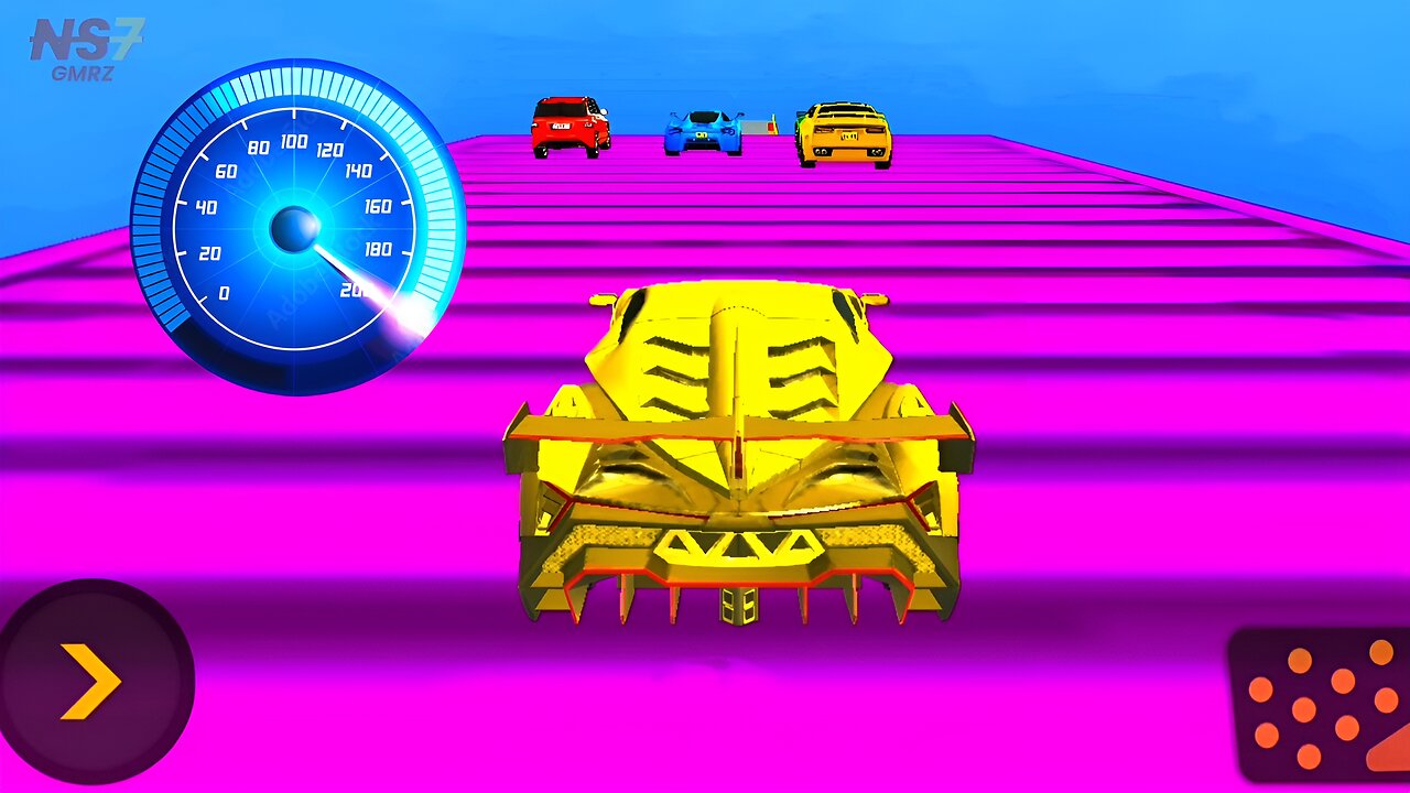 Best Car Racing Stunts Ramp - Car Racing 3D - Impossible Car Stunt - Android Gameplay🔥 - @NS7GMRZ