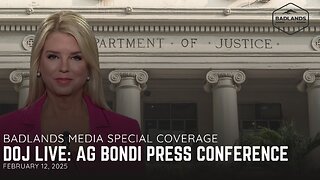 Badlands Media Special Coverage: AG Bondi Press Conference