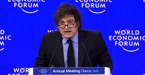 Javier Milei destroys the corrupt WEF Elite in stunning speech Davos 2025