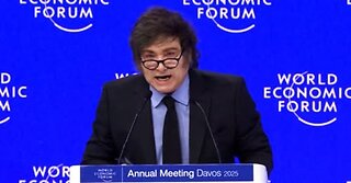 Javier Milei destroys the corrupt WEF Elite in stunning speech Davos 2025