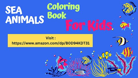 Sea Animals Delightful Coloring Book