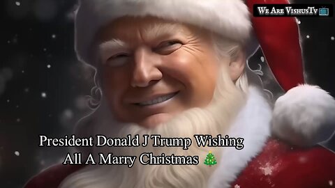 Donald J Trump Wishing All A Marry Christmas... 🎄 #VishusTv 📺