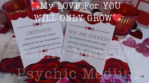 💖My LOVE For YOU WILL ONLY GROW💖🪄ALWAYS & FOREVER💖🪄 COLLECTIVE LOVE TAROT READING💓✨