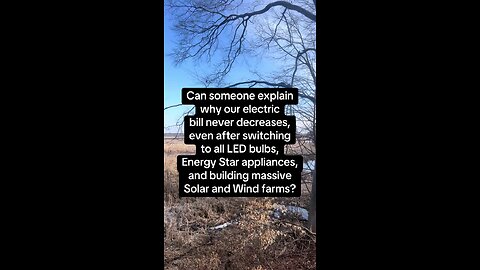 Electric bill never decreases