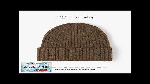 Autumn Winter New All-Match Fashion Large adult hat Women Wool Warm Thickened Review